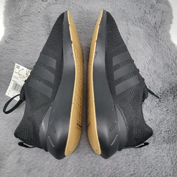 Adidas Swift Run 22 'Black Gum' Men's Running Shoes - Picture 6 of 7